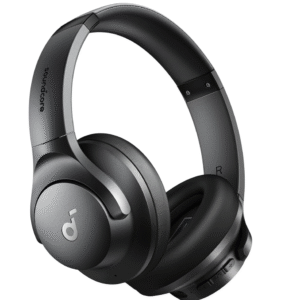 soundcore by Anker Q20i Hybrid Active Noise Cancelling Headphones, Wireless Over-Ear Bluetooth, 40H Long ANC Playtime, Hi-Res Audio, Big Bass, Customize via an App, Transparency Mode, Ideal for Travel