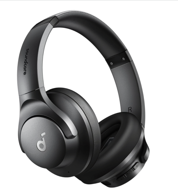 soundcore by Anker Q20i Hybrid Active Noise Cancelling Headphones, Wireless Over-Ear Bluetooth, 40H Long ANC Playtime, Hi-Res Audio, Big Bass, Customize via an App, Transparency Mode, Ideal for Travel